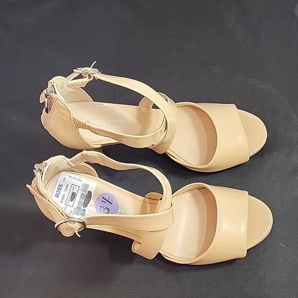 BRAND NEW MARC ANDREW CRISSCROSS STRAP BACK ZIP CLOSURE OPEN TOE SANDAL - Picture 4 of 14